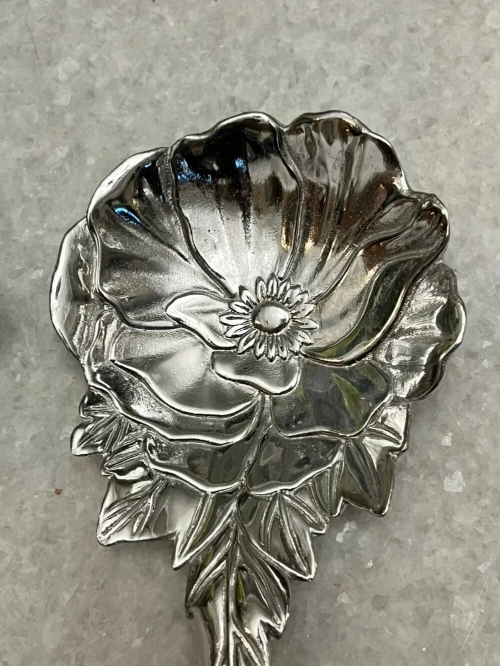 vintage Fitz and Floyd Botanical floral serving utensils set of 2